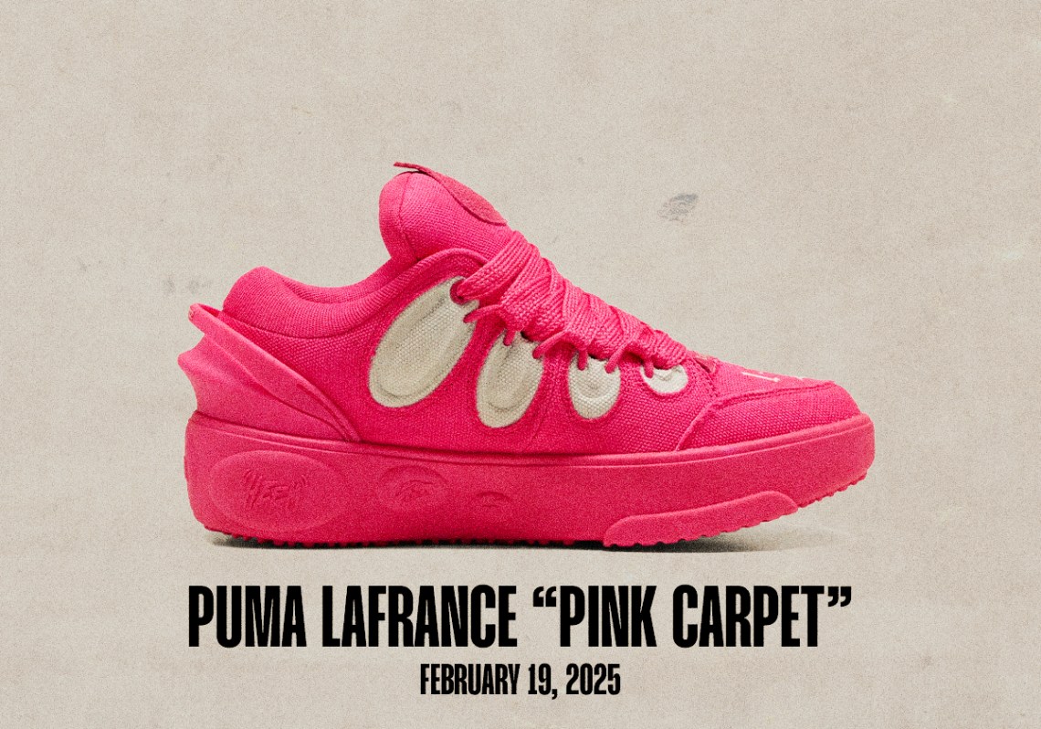Выпуск кроссовок состоится 16 февраля 22 февраля Puma Lafrance Pink Carpet