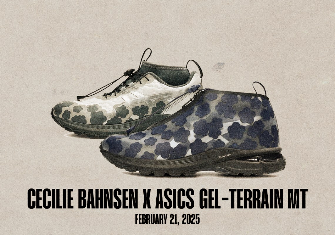 Выход кроссовок 16 и 22 февраля Cecilie Bahnsen Asics Gel Terrain Mt A032b8