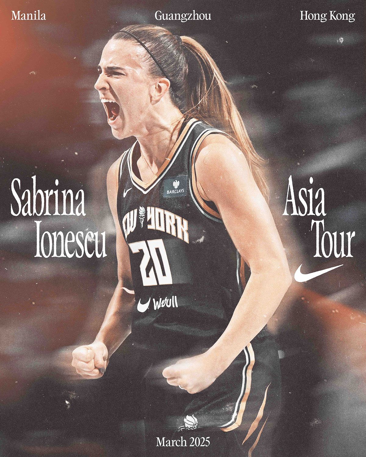 Сабрина Ионеску Nike Asia Tour 2025 1