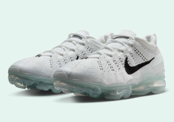 Кроссовки Nike Vapormax Flyknit 2023 Cops Steely “Чистая платина/Белый”