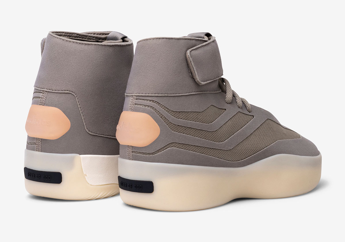 Кроссовки Adidas Fear Of God Athletics Basketball High Putty Бежевые Jq8483 3