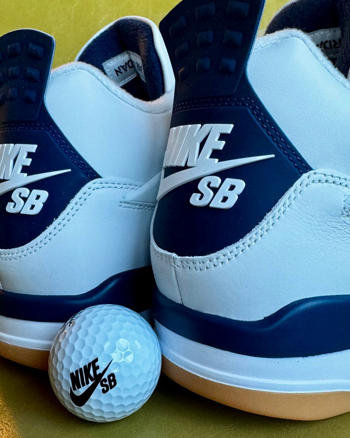Кроссовки Nike Sb Air Jordan 4 темно-синего цвета Dr5415 100 3