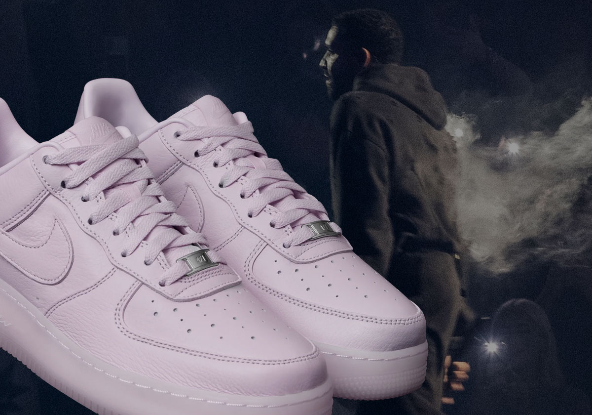 Дрейк выпускает розовые кроссовки Nike NOCTA Air Force 1 в День Святого Валентина