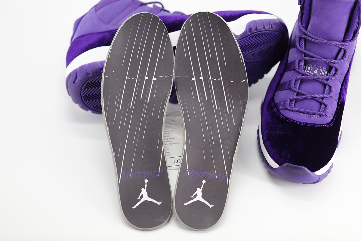 Air Jordan 11 Принц Фиолетовый 14