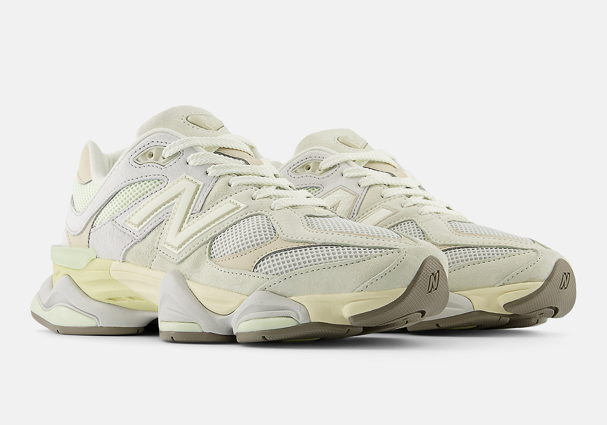 Модель New Balance 9060 выполнена В Весенних Пастельных Тонах